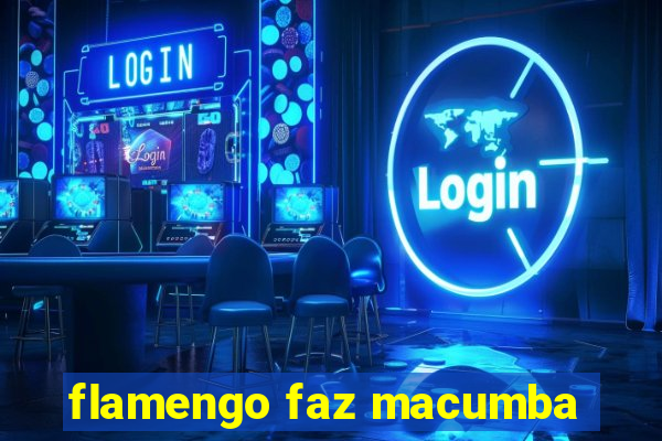 flamengo faz macumba